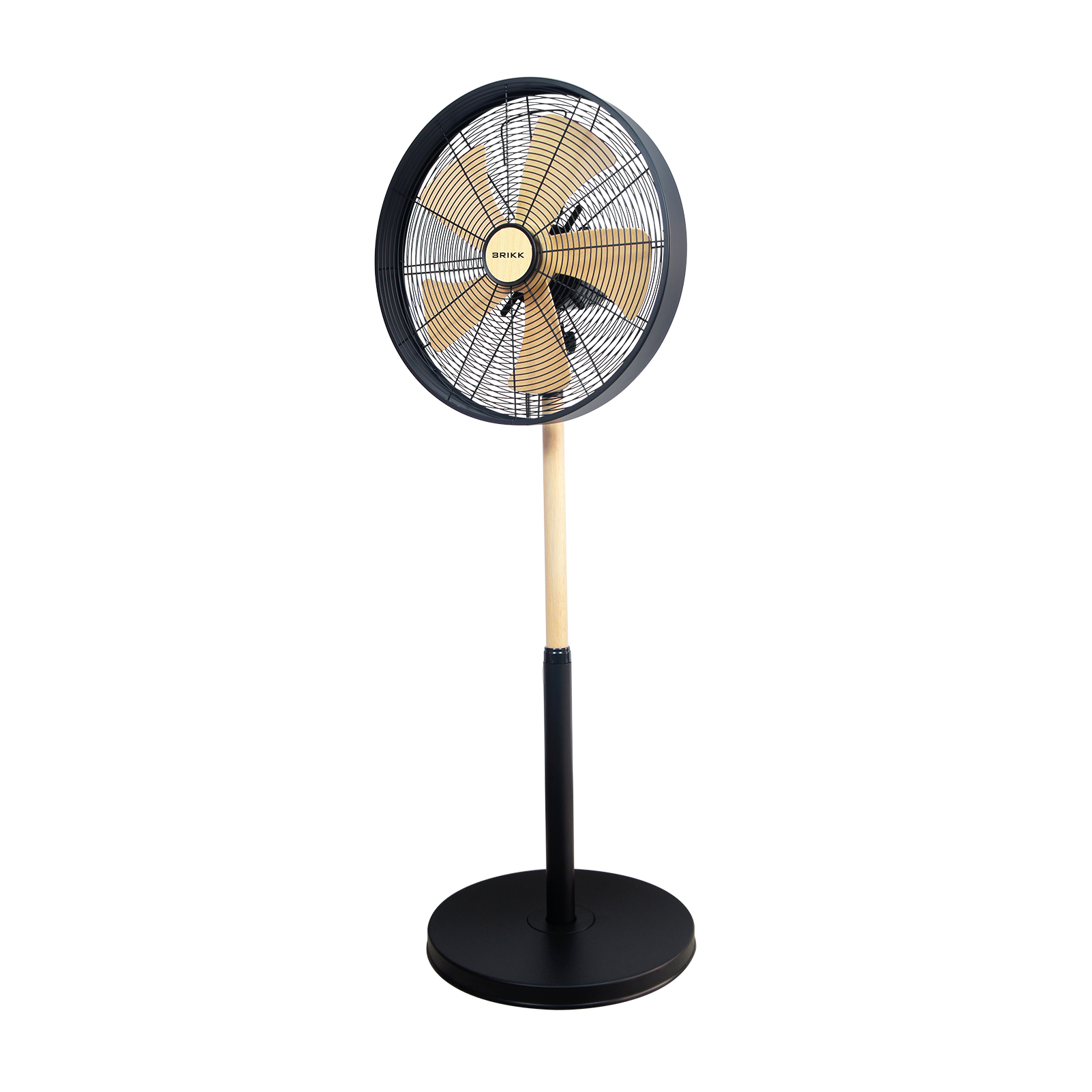 16" Retro Wooden Fan